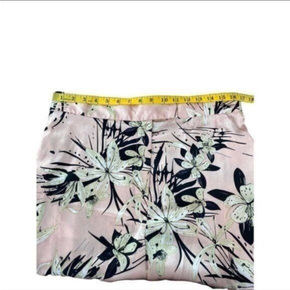 Castaluna Floral Silk Like Wide Leg Pants - Picture 6 of 8